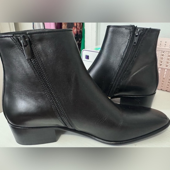 New The Kooples Leather Ankle Boots - Picture 5 of 13